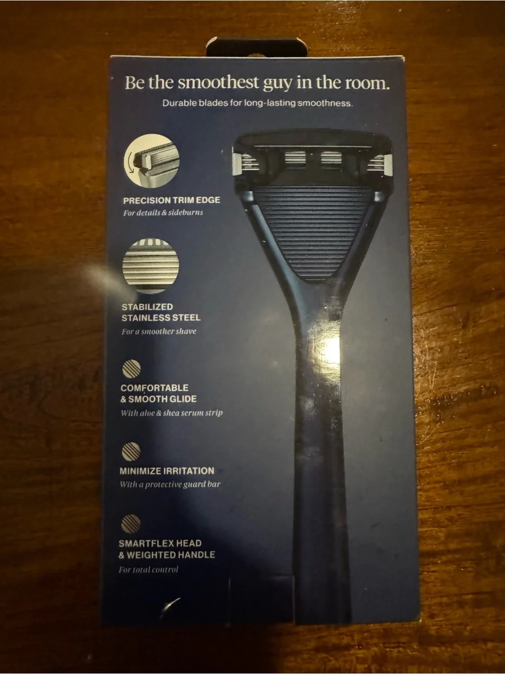 House of Atlas Men’s Essential Razor Kit - Blue